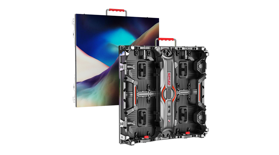 Detalle sistema de ensamblaje panel LED outdoor alquiler SRYLED IP65
