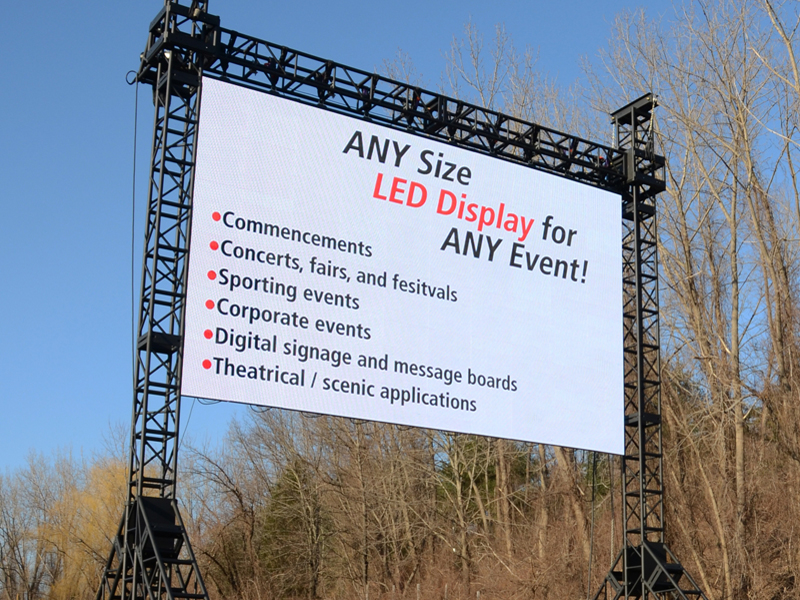 Panel LED outdoor IP65 concierto videowall